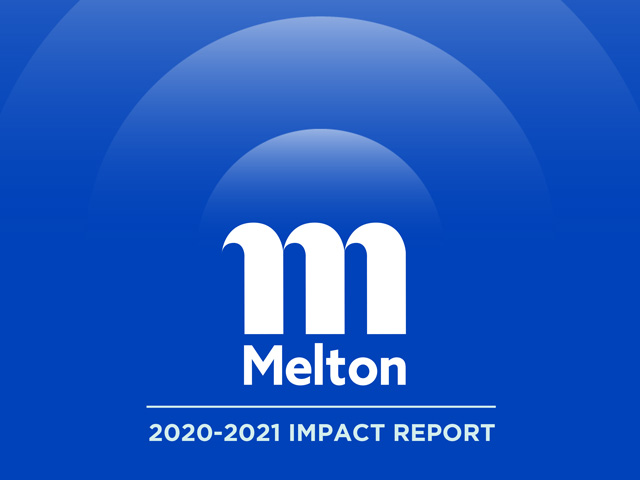 Melton 2020-2021 Impact Report cover